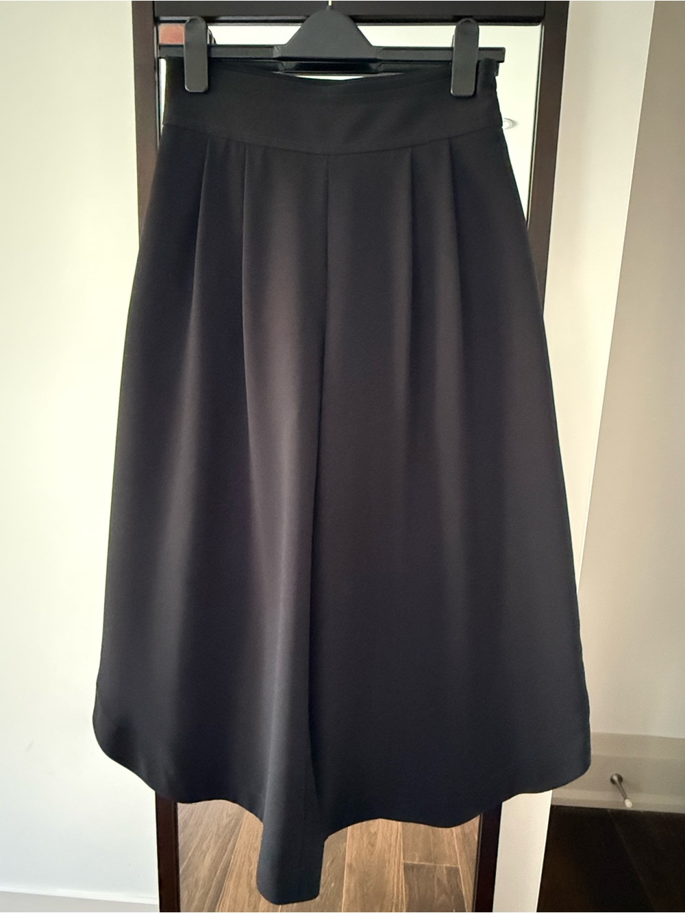 See by CHLOE black crepe culottes